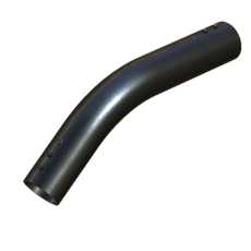 Ruční trubka z pozinkované oceli, 50 mm, výrobek StaubEx 10544 Ruwac