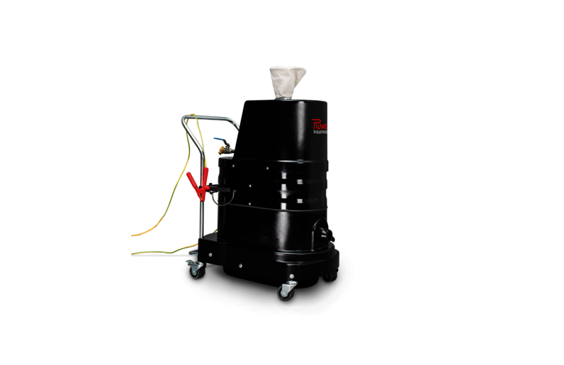 Průmyslový vysavač Ruwac R01 P s pohonem na stlačený vzduch pro oblasti StaubEx a GasEx.