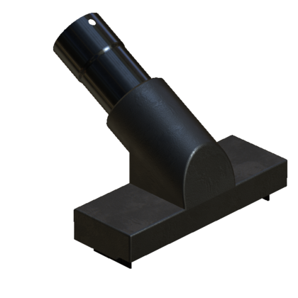 Nástavec pro hrubé vysávání z hliníkového odlitku, 50 mm, výrobek StaubEx 10523 Ruwac