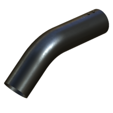Ruční trubka z pozinkované oceli, 70mm, výrobek StaubEx 10763 Ruwac